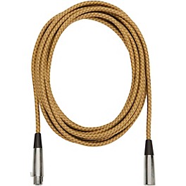 Musician's Gear Tweed Lo-Z Woven XLR Mic Cable Gold 20 ft. Musician's Gear Tweed Lo-Z Woven XLR Mic Cable Gold 20 ft.