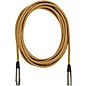 Musician's Gear Tweed Lo-Z Woven XLR Mic Cable Gold 20 ft. thumbnail