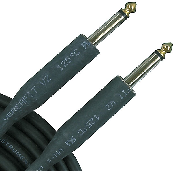 Musician's Gear Standard 1/4" Straight Instrument Cable Black 20 ft.