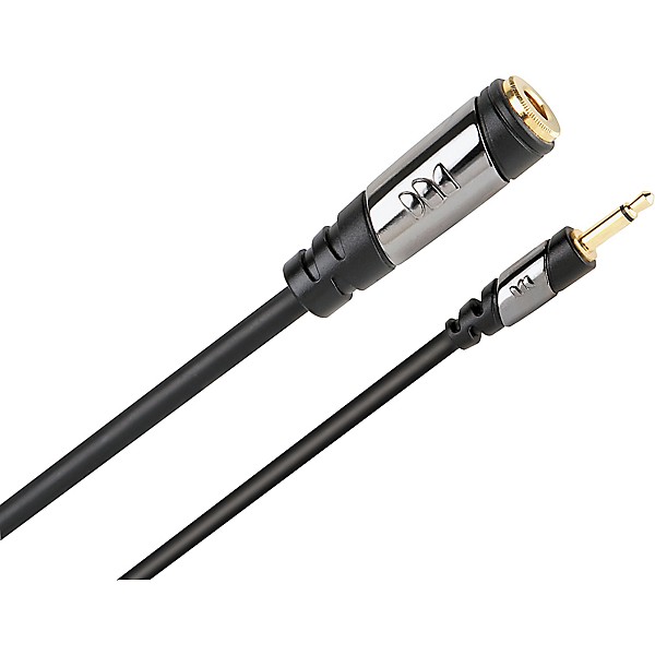 Monster Cable 1/8" Male Mono to 1/4" Female Mono Cable Adapter Black