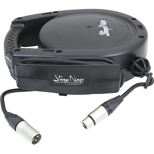 Stage Ninja Retractable XLR Female 26' Microphone Cable System