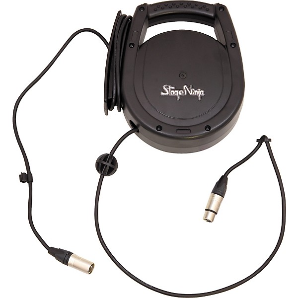 Stage Ninja Retractable XLR Female 26' Microphone Cable System