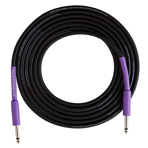 Lava Clear Connect II Instrument Cable Straight to Straight 10 ft.