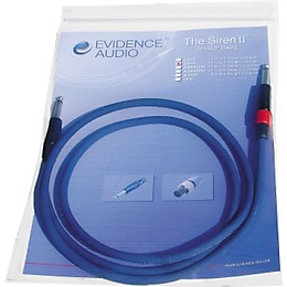 Evidence Audio Siren II Speaker Cable 5 ft. Straight to Straight 1/4 IN