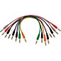 On-Stage TRS - TRS Patch Cable 8-Pack (17") Straight 17 In thumbnail