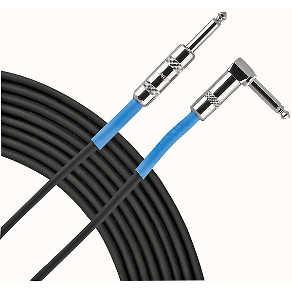 Livewire Advantage Series 1/4" Angled - Straight Instrument Cable 20 ft.