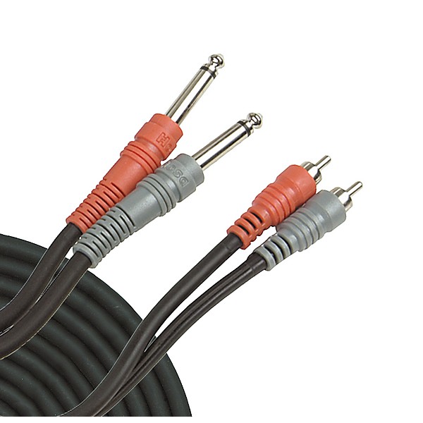 Livewire RCA-1/4" Dual Patch Cable 2 Meters