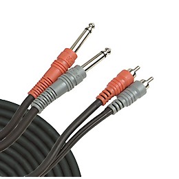 Livewire RCA-1/4" Dual Patch Cable 3 Meters