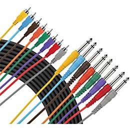 Livewire 8-Channel RCA-1/4" Snake 4 Meters