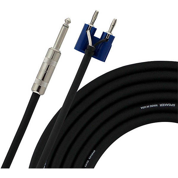 Livewire 16g 1/4 in.-Banana Speaker Cable 10 ft.