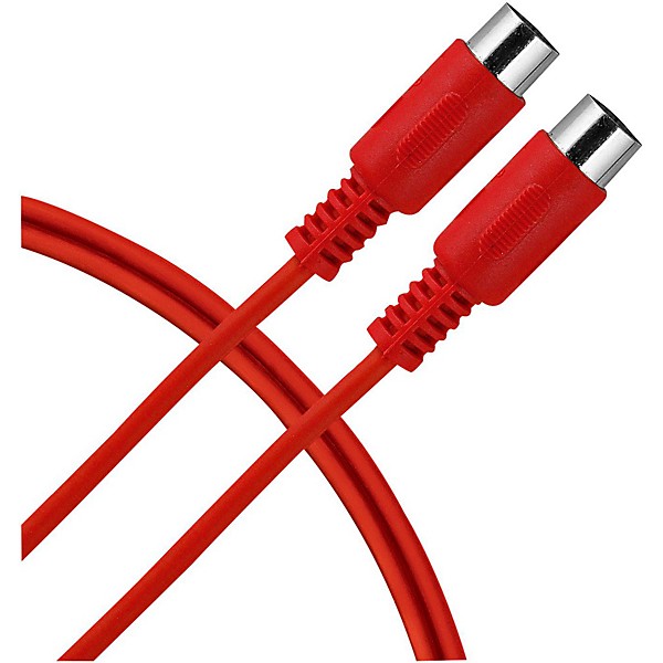 Hosa MID-303RD MIDI Cable Red 5 ft.