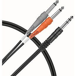 Livewire TRS(M)-Dual 1/4" Patch Cable 1 m