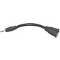 Clearance Livewire 3.5mm TRS(M)-Dual 3.5mm TRS(F) Y Cable 6 in. thumbnail