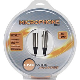 Livewire Standard EXM Series Microphone Cable 15 ft.