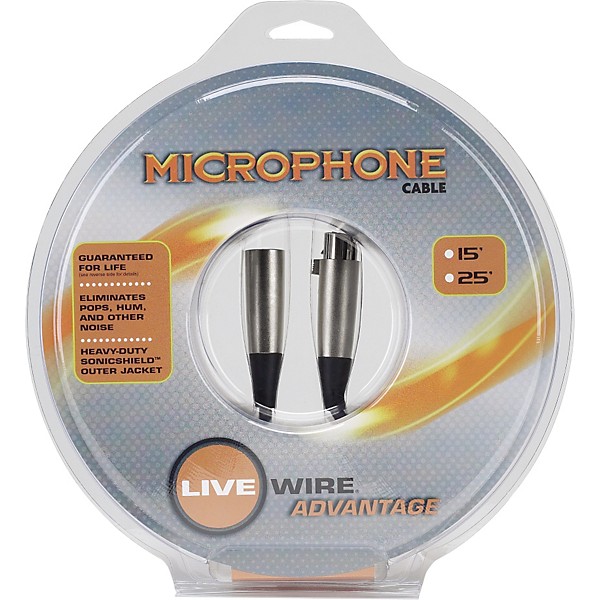Livewire Standard EXM Series Microphone Cable 3 ft.