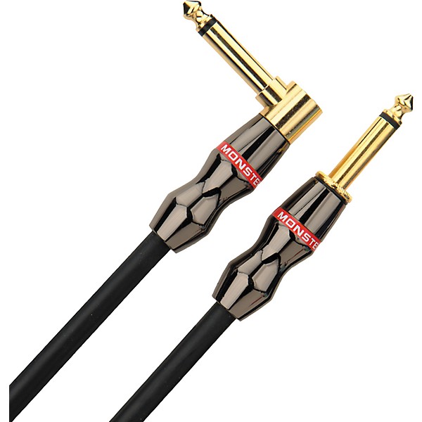 Monster Cable Jazz Instrument Cable Straight-Angled 21 ft.