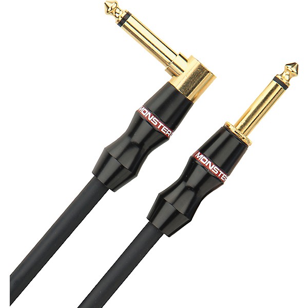 Monster Cable Monster Bass Instrument Cable Straight-Angled 12 ft.