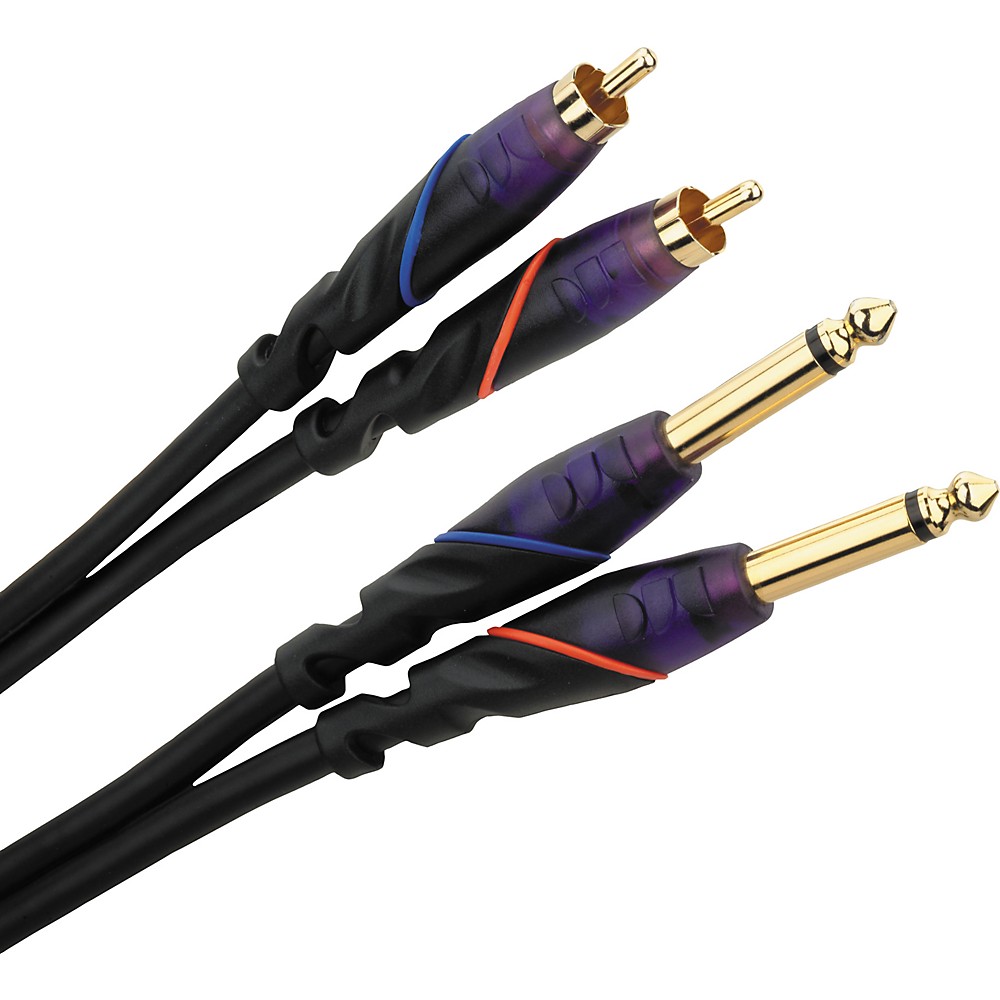 UPC 050644341458 product image for Monster Legacy Dj Cable Dual Rca To 1/4