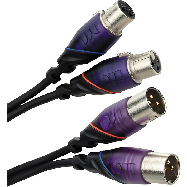 Monster Cable DJ Cable Dual XLR Male to XLR Female 2 Meters