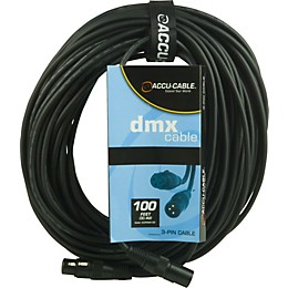 American DJ 3-Pin DMX Lighting Cable 100 ft.