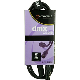 American DJ 5-Pin DMX Lighting Cable 10 ft. American DJ 5-Pin DMX Lighting Cable 5 ft.