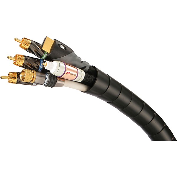 Monster Cable Cable-it Cable Management Kit - 8' Gray Large