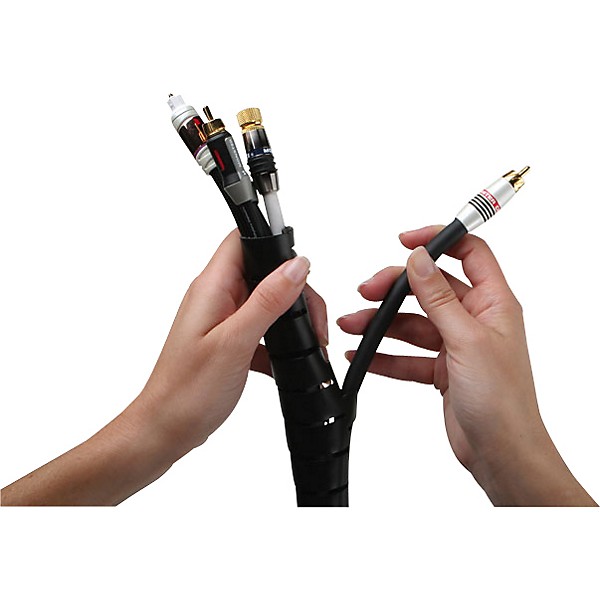 Monster Cable Cable-it Cable Management Kit - 8' Gray Large