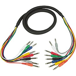 Hosa CSS-802 Balanced 1/4"-1/4" 8-Channel Cable 6.6 ft.