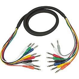 Hosa CSS-802 Balanced 1/4"-1/4" 8-Channel Cable 6.6 ft. Hosa CSS-802 Balanced 1/4"-1/4" 8-Channel Cable 6.6 ft.