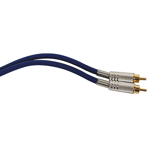 Hosa DRA-501 Double-Shielded Coax Gold-Plated RCAs 3.3 ft.