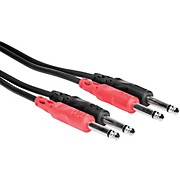 Hosa Cpp-202 2-Meter Dual 1/4"-1/4" Cable for sale
