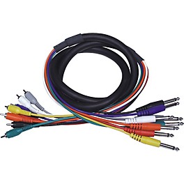 Hosa CPR-802 RCA-1/4" 8-Channel Recording Snake 6.6 ft.