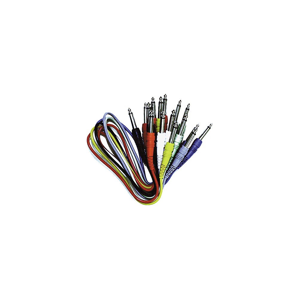 Hosa CPP-830 8-Pack Cables 1 ft.