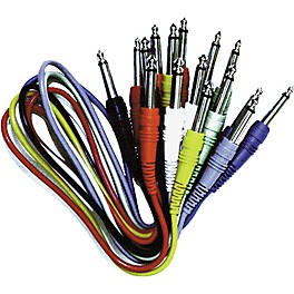 Hosa CPP-830 8-Pack Cables 1 ft.