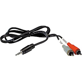 Hosa CMR-210 Stereo Y-cable Mini Male-Two RCA Males 10 ft. Hosa CMR-210 Stereo Y-cable Mini Male-Two RCA Males 3 ft.