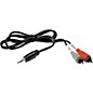 Hosa CMR-210 Stereo Y-cable Mini Male-Two RCA Males 3 ft. thumbnail
