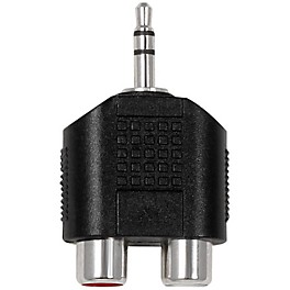 Hosa Dual RCA (F)- Stereo MINI Adapter