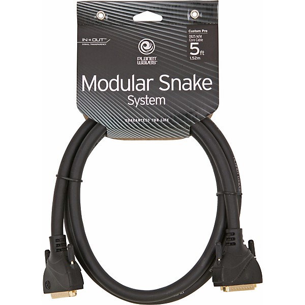 D'Addario Modular Snake Core Cable 5 ft.