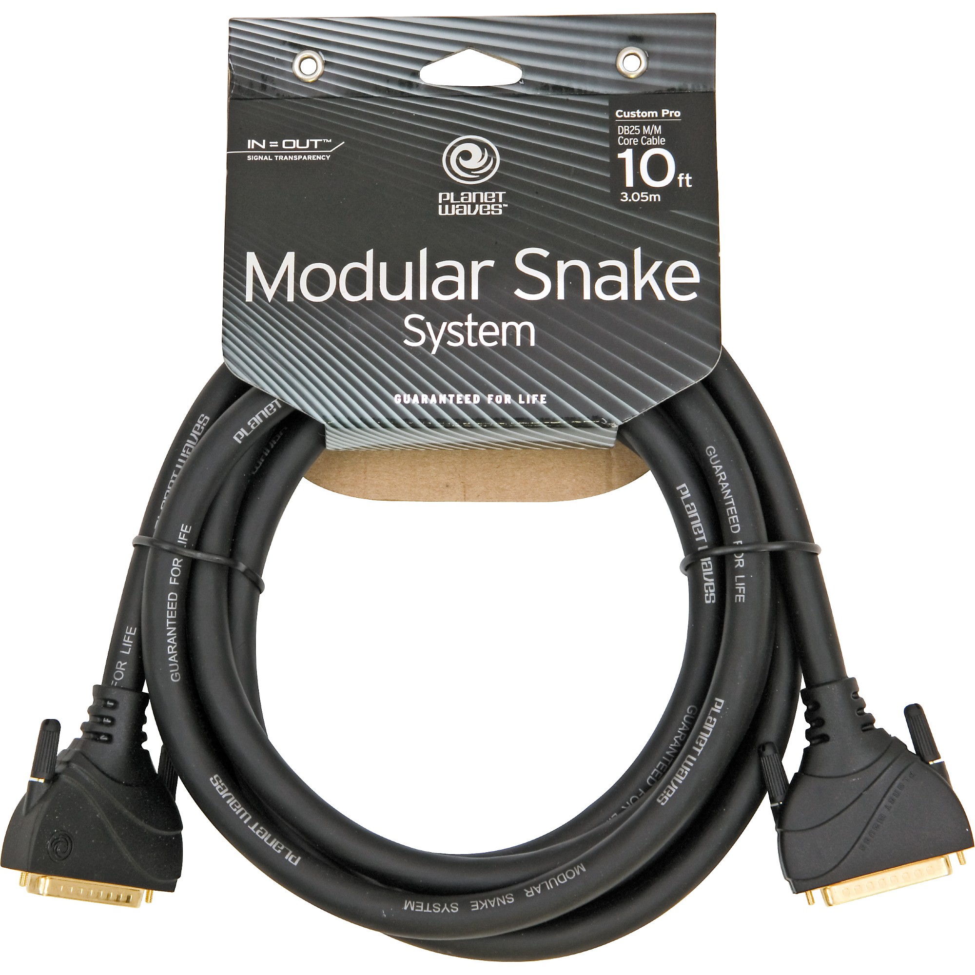 D'Addario PW-DB25MM-50 Modular Snake Core Cable (DB25 Male to Male, 50 –  Easy Music Center