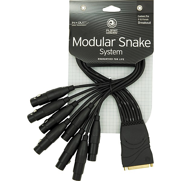 Open Box D'Addario Modular Snake 8-Channel Breakout Level 1 Xlr Female
