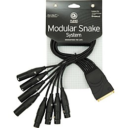 Open Box D'Addario Modular Snake 8-Channel Breakout Level 1 Xlr 4 Male / 4 Female