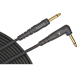 D'Addario Gold-Plated 1/4" Angled - Straight Instrume... D'Addario Gold-Plated 1/4" Angled - Straight Instrument Cable 20 ft.