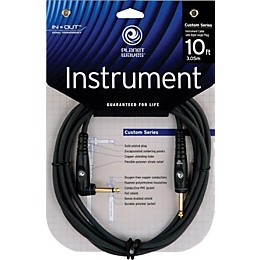 Open Box D'Addario Gold-Plated 1/4" Angled - Straight Instrument Cable Level 1  20 ft.