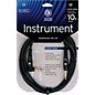 D'Addario Gold-Plated 1/4" Angled - Straight Instrument Cable 10 ft.