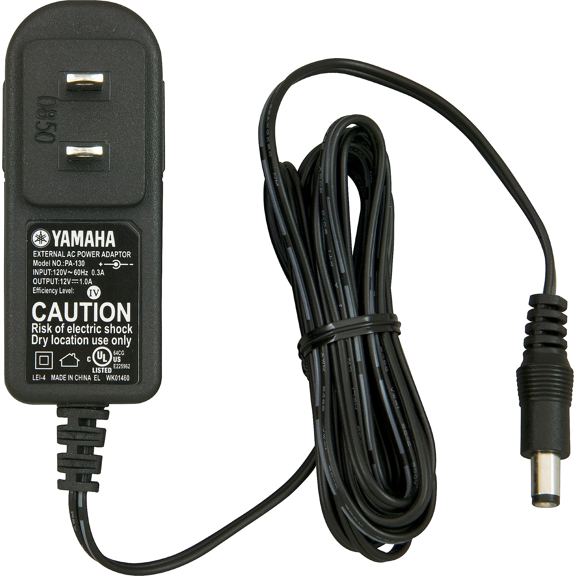 Genuine Yamaha PA130 120V AC Power Supply Adapter Cord for Yamaha Keyboard 
