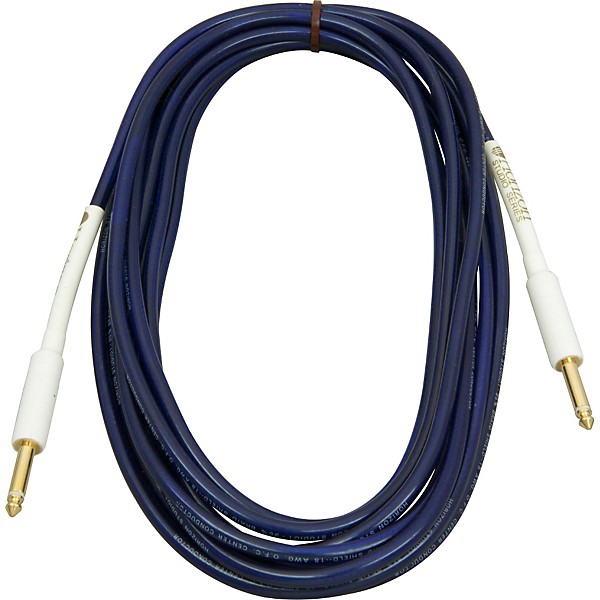 Rapco Horizon HCG/BHCG Transparent Blue Guitar Cable 20 ft.