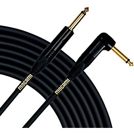 Mogami Gold Instrument Cable Angled - Straight Cable 18 ft. Mogami Gold Instrument Cable Angled - Straight Cable 10 ft.