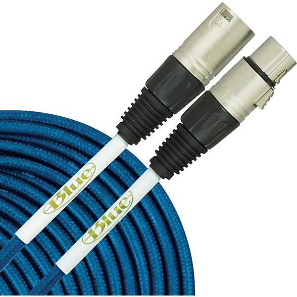 Blue Blueberry Microphone Cable 20 ft.