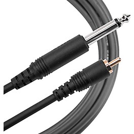 Mogami Pure Patch RCA to 1/4" Mono Hi-Definition Patch... Mogami Pure Patch RCA to 1/4" Mono Hi-Definition Patch Cable 15 ft.