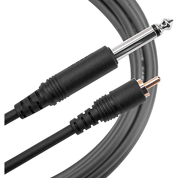 Mogami Pure Patch RCA to 1/4" Mono Hi-Definition Patch Cable 15 ft.
